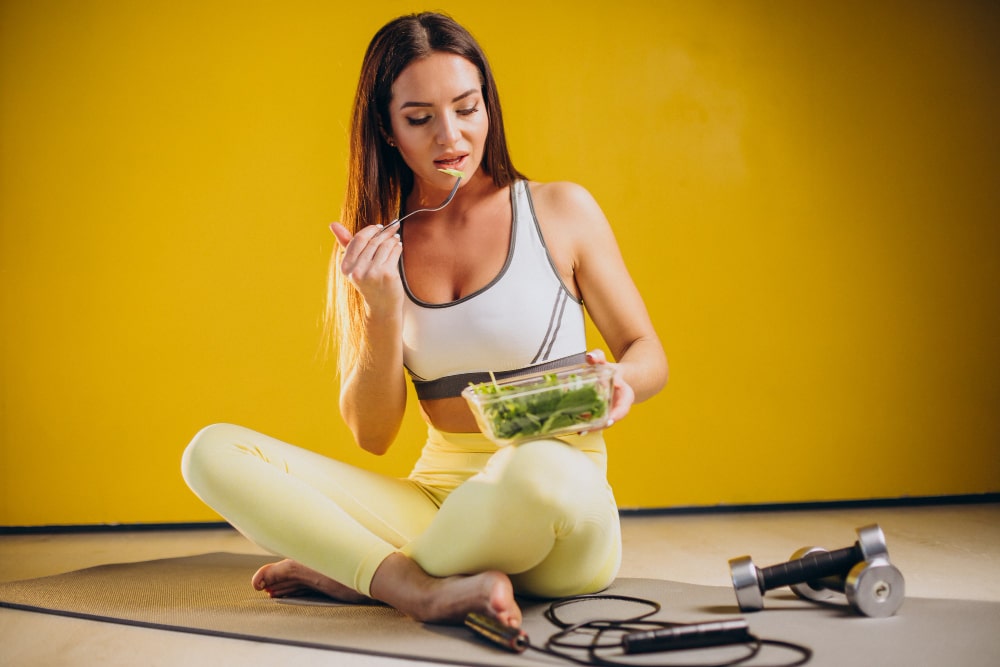 alimentacao saudavel ou exercicios fisicos